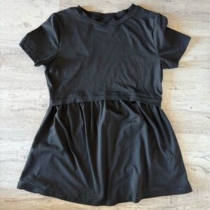 Black Maternity Tee Shirt